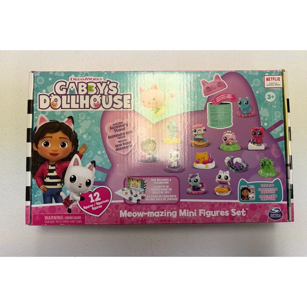 Gabby's Dollhouse Meow-Mazing Mini Figures 12 Pack Amazon Exclusive Sealed